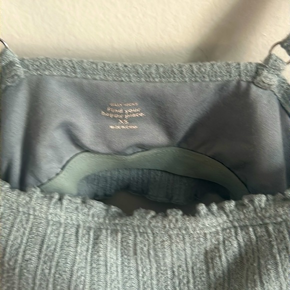 Gilly Hicks from Hollister Textured Knit Lounge Sleep Crop Tank Top Bralette - Picture 4 of 6